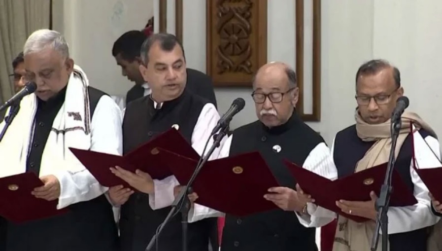 শপথ নিলেন যে সকল ২৫ মন্ত্রী